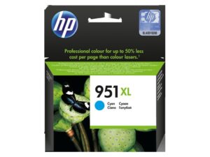 Hộp mực in HP 951XL màu xanh Cyan chính hãng cho máy in HP OfficeJet Pro 8100
