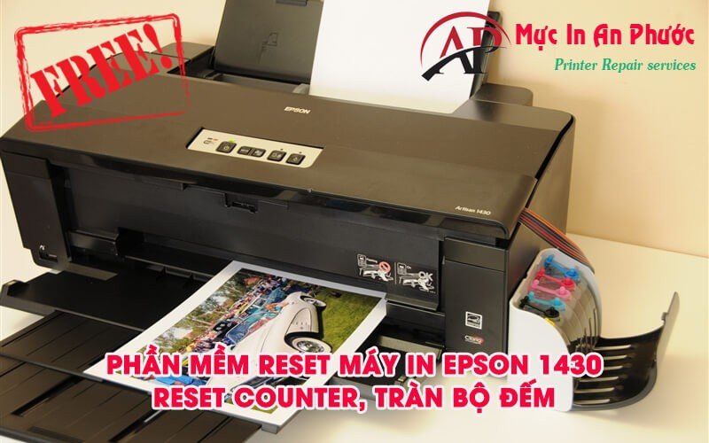 Mô tả lỗi đèn đỏ trên máy in Epson 1430