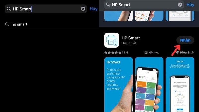 Các tiện ích của HP Smart App cho việc scan