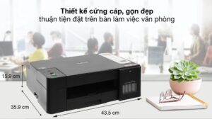 Máy in Brother đa năng DCP-T220 thiết kế nhỏ gọn hiện đại cho văn phòng