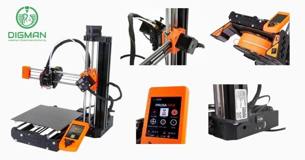 Đánh giá máy in 3D mini Original Prusa Mini+ với thiết kế nhỏ gọn và hiện đại