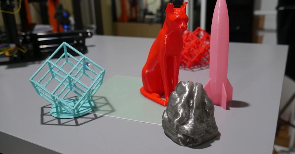 Mô hình kiến trúc được in 3D bằng máy Tronxy X1 với độ chi tiết khá