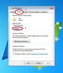 Hướng dẫn cài đặt scan to folder cho máy in Canon hiệu quả