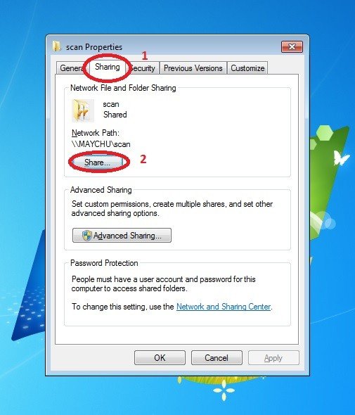 Hướng dẫn cài đặt scan to folder cho máy in Canon hiệu quả