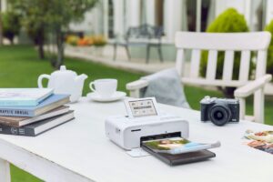 Hướng dẫn sử dụng máy in ảnh Canon Selphy CP1300 với pin rời tiện lợi