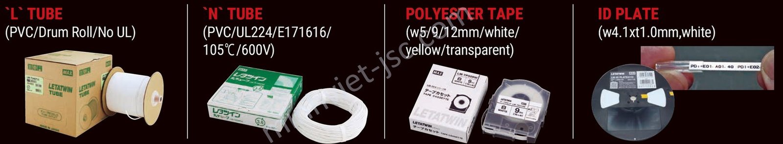 Các loại phụ kiện đa dạng cho máy in đầu cốt LM-550A2