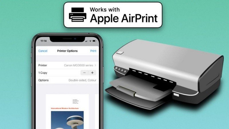 AirPrint hỗ trợ cách sử dụng máy tính Apple để in không dây dễ dàng
