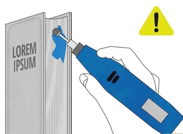 Dụng cụ mài giấy cầm tay chuyên dụng để tẩy mực in chính xác