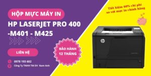 Hộp mực thay thế cho máy in HP LaserJet Pro M401 giúp tiết kiệm chi phí in ấn