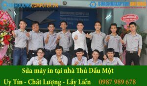 Kỹ thuật viên sửa máy in tại nhà ở Thủ Dầu Một
