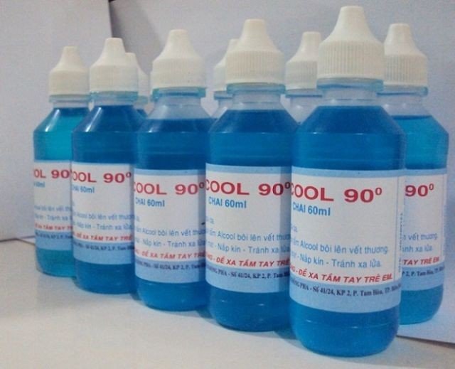 Cách tẩy mực in trên giấy A4 bằng cồn 90%