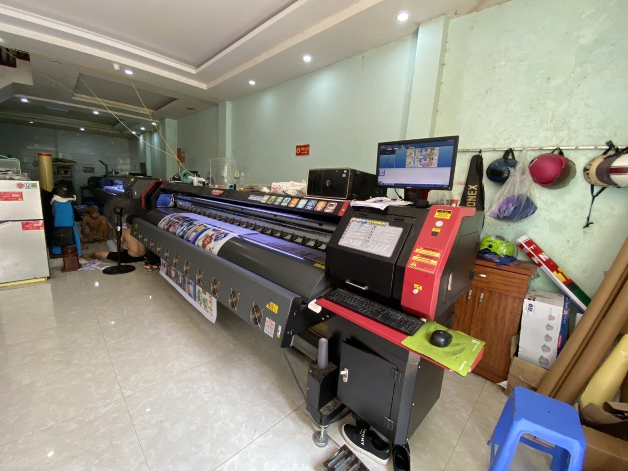 Máy in bạt Taimes T5S được bàn giao tại Hà Nội