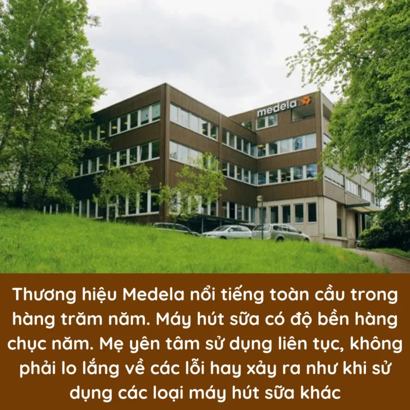 Logo thương hiệu Medela, biểu tượng của chất lượng và sự tin cậy