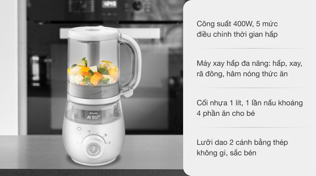 tinhnang1-1020x570-1 Máy Xay Hấp Philips Avent 2 In 1: Đánh Giá Chi Tiết