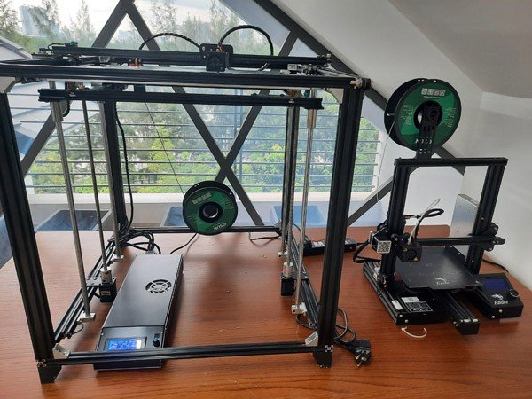 Máy in 3D Tman 300 với thiết kế công nghiệp chắc chắn