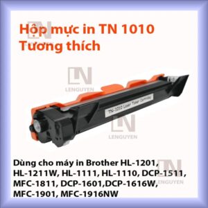 Hộp mực TN-1010 cho máy in Brother DCP 1601 chất lượng cao