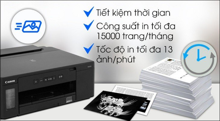 Máy in Canon trắng đen công suất lớn, đáp ứng nhu cầu in ấn khối lượng cao tại các văn phòng bận rộn