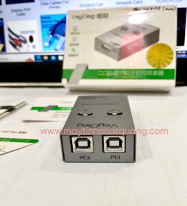 Bộ chia máy in tự động Veggieg VF501 chính hãng với thiết kế nhỏ gọn và cổng kết nối rõ ràng