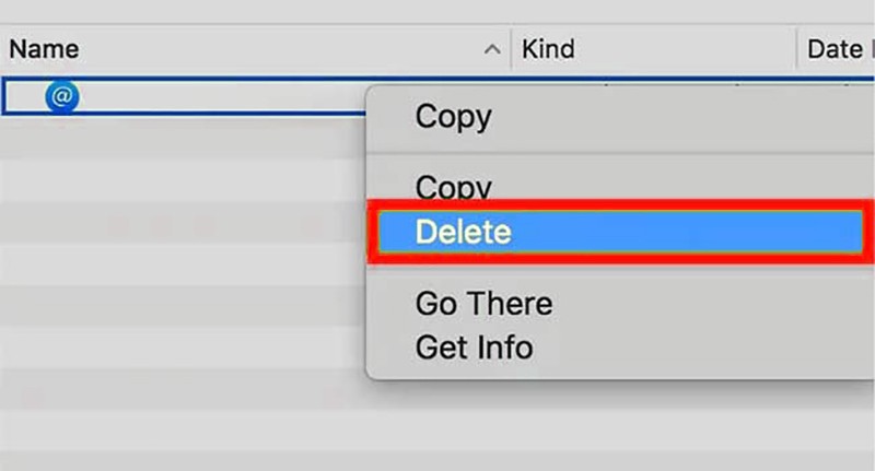 Hàng đợi in trên MacOS với tùy chọn xóa (nút X) từng lệnh in của máy HP