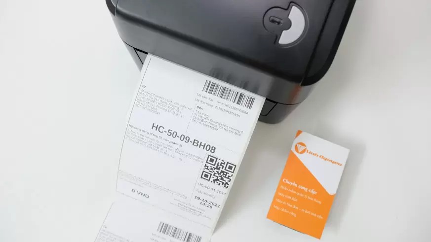 kiểm tra mắt đọc máy in đơn hàng tmdt Xprinter XP-420BBG đảm bảo chất lượng in
