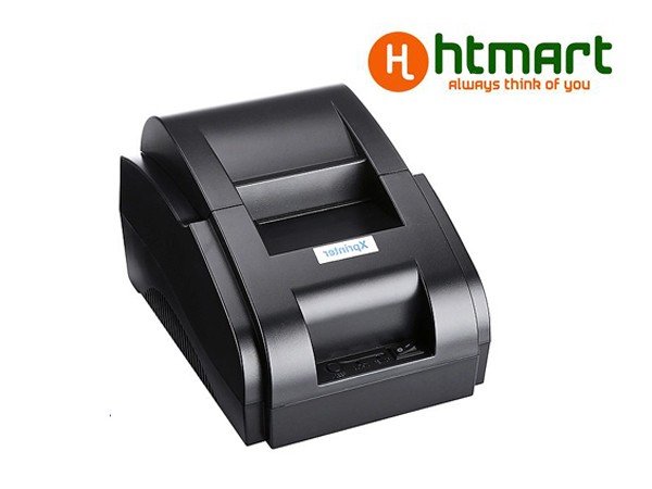 Máy in hóa đơn K58 Xprinter XP 58iiH nhỏ gọn trên bàn làm việc