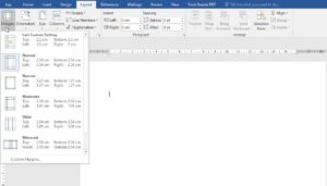 Hướng dẫn chi tiết cách thiết lập trang in trong word với các thông số lề chuẩn