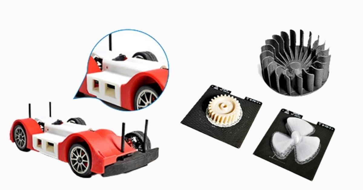 Mô hình đồ chơi phức tạp được in từ máy Tiertime UP Mini 2 ES