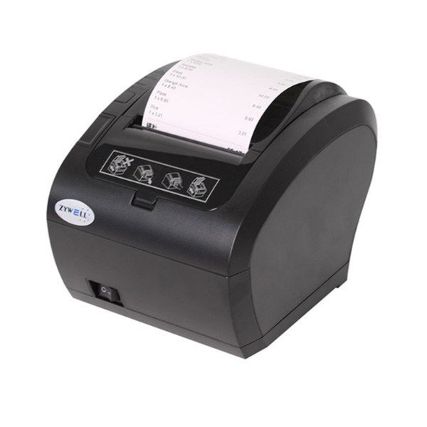 alt="Máy in bill Zywell ZY303 nhìn từ trên, lộ khoang giấy, phù hợp cho cửa hàng Cần Thơ" title="Máy in bill Zywell ZY303 Cần Thơ từ trên"