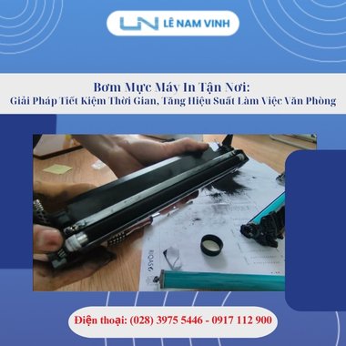 Bơm mực máy in tận nơi Thái Dương tiện lợi