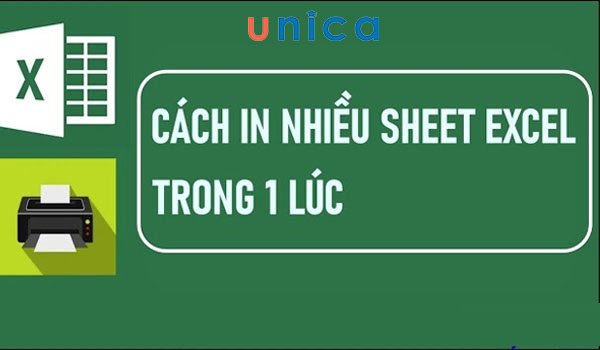 Cách in nhiều sheet trong Excel 2007