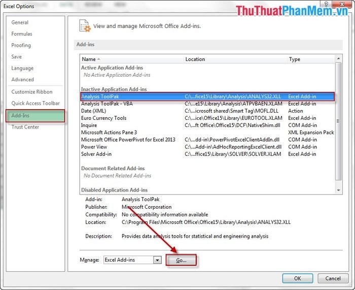 Cách Cài Add-in Trong Excel Đầy Đủ Nhất
