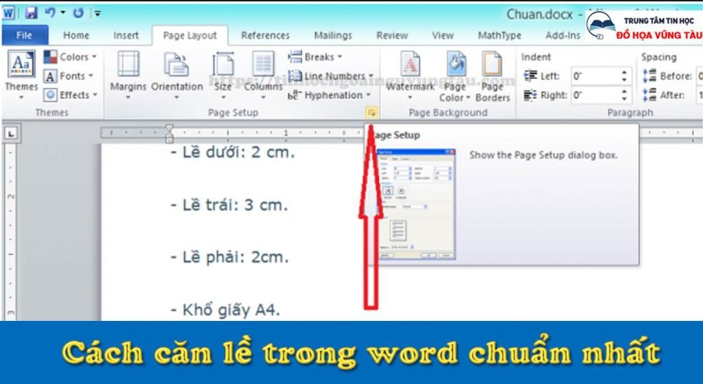 Cách In Sát Lề Trong Word Chuẩn Nhất