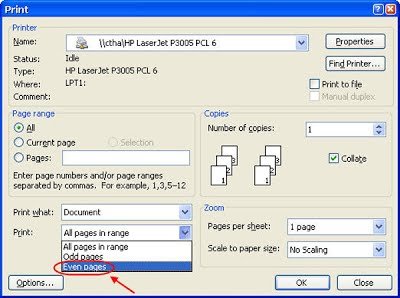 Máy in HP P2015: In 2 mặt như thế nào?