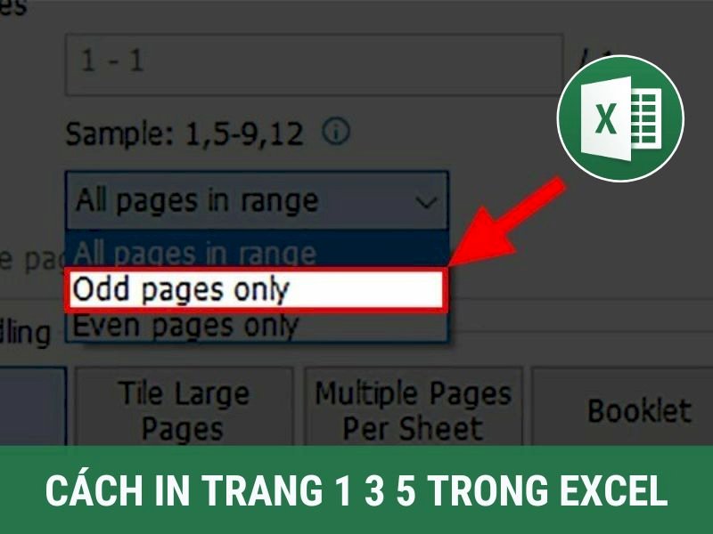Cách In Trang 1 3 5 Trong Excel Đơn Giản Nhất