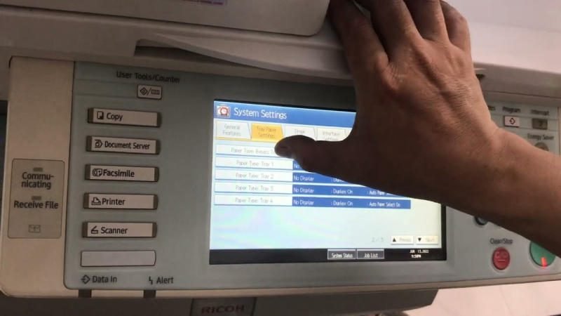 Hướng dẫn cài đặt máy in khổ A5 chi tiết