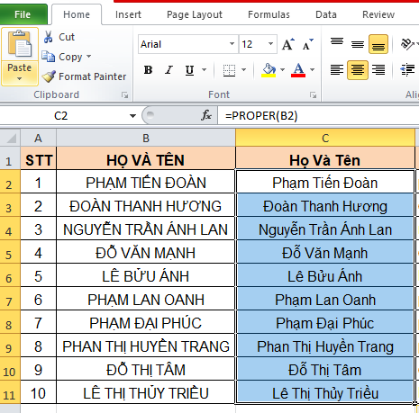 Cách chuyển chữ thường sang in hoa trong các phần mềm