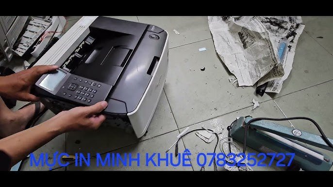 Hướng dẫn chi tiết thay lô sấy máy in Canon 2900