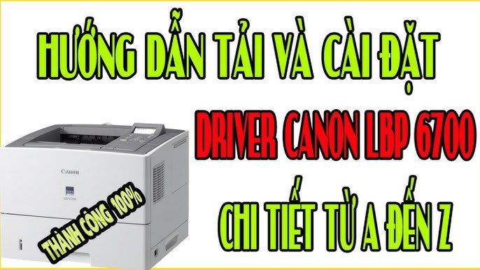Tải driver máy in Canon LBP 8610 chính hãng