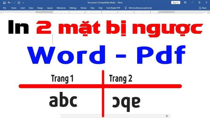 Khắc phục lỗi in 2 mặt bị ngược máy in Toshiba
