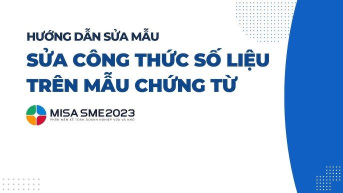 Hướng dẫn cách sửa mẫu in trên MISA