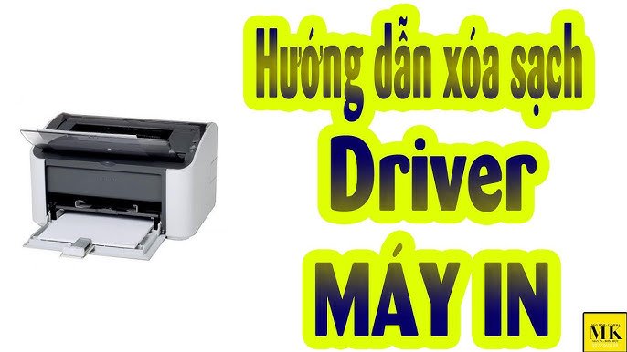xóa sạch driver máy in