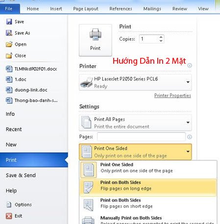 Cách in 2 mặt máy in Canon MF241d chi tiết nhất