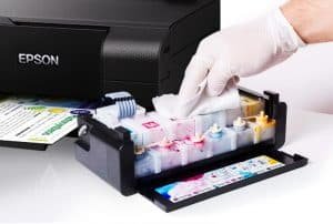Hướng dẫn vệ sinh đầu phun máy in Epson T60 hiệu quả
