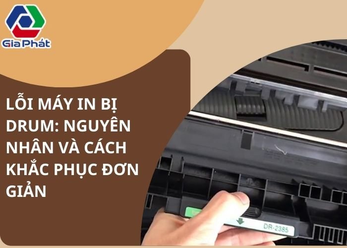 Khắc phục lỗi máy in Brother HL 1111 báo đèn đỏ
