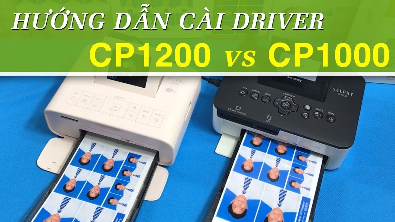 Tải Driver Máy In Ảnh Canon CP1300 & Hướng Dẫn Cài Đặt