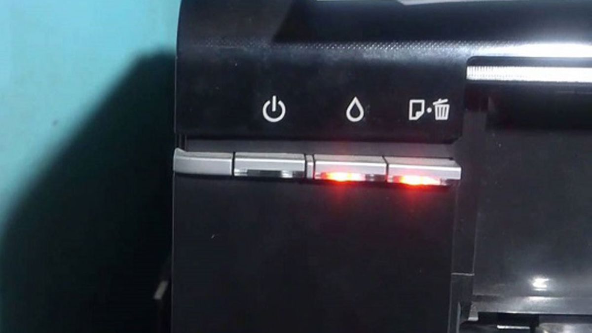 Khắc phục Máy In L800 Báo Đèn Mực Hiệu Quả