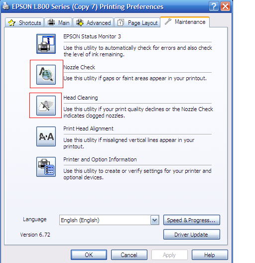 Cách bơm mực máy in Epson T50 chi tiết