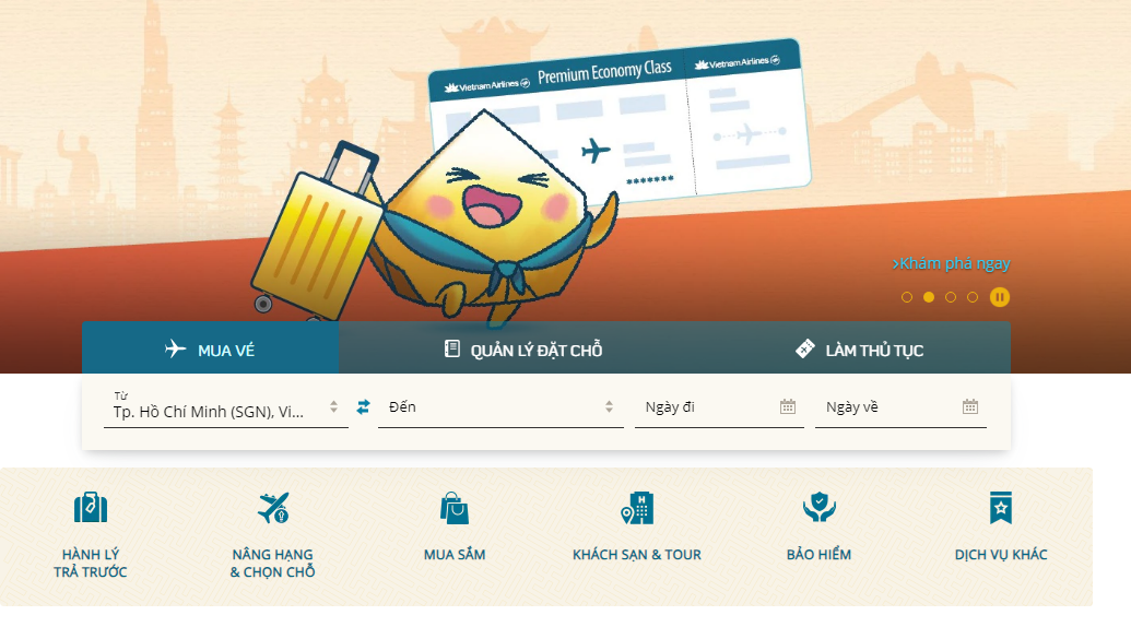 Cách In Vé Máy Bay Vietnam Airlines Nhanh Chóng