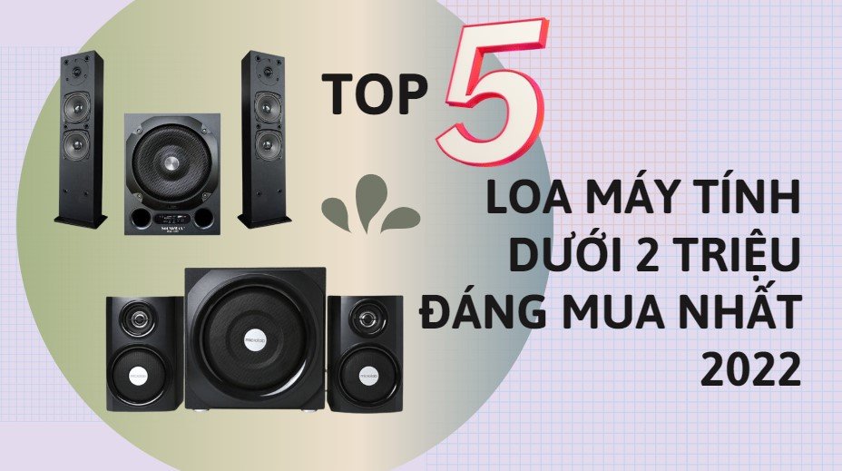 Tổng quan về các lựa chọn loa máy tính dưới 2 triệu