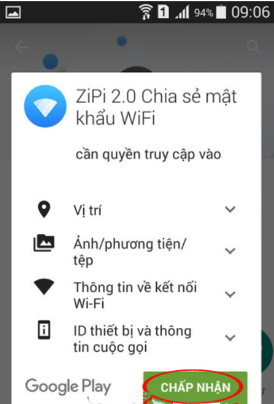 Cài đặt ứng dụng ZiPi để khôi phục mật khẩu máy tính